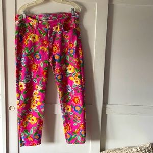 Floral Kate Spade jeans